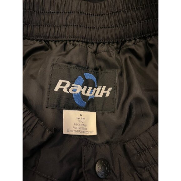 Rawik Black Snow Pants Insulated Waterproof Elastic Waist Adjustable Size S - Picture 6 of 7